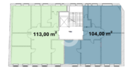 2. OG - ALTBAU / frisch renovierte Bürofläche / im Herzen von Stuttgart