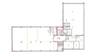 Grundriss 1.OG - Helle Großraumbüros! Teilbar ab 190 m²